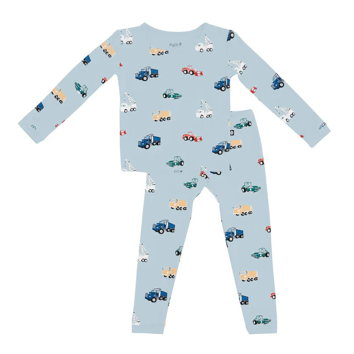 Kyte Baby Long Sleeve Pajamas (Construction)