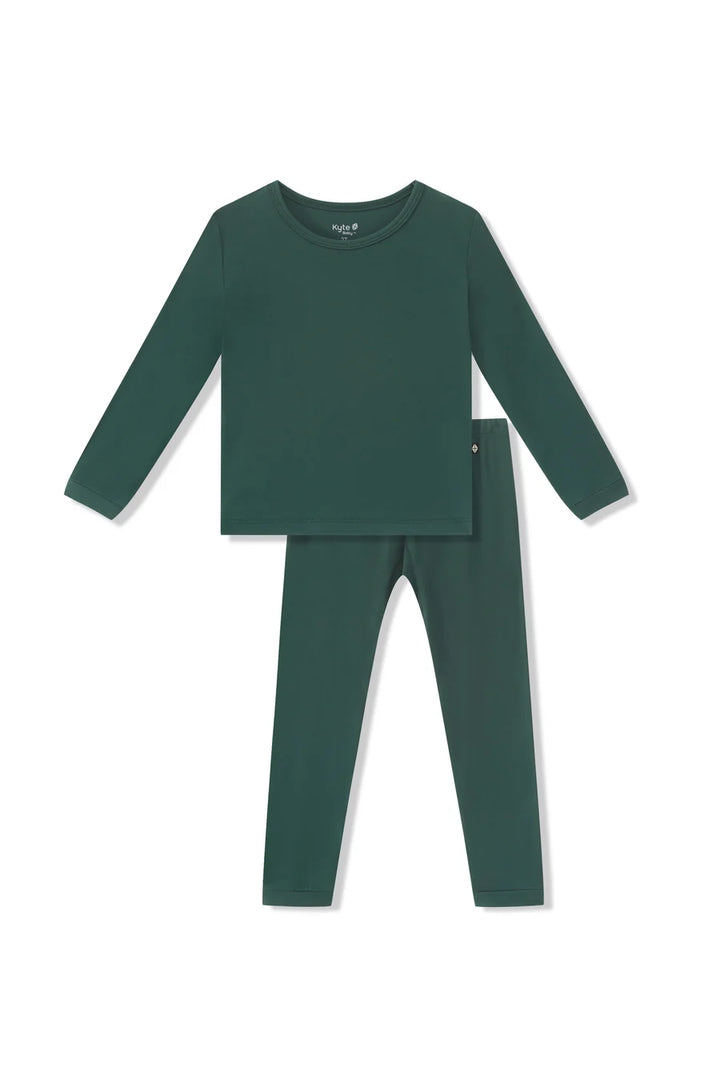 Kyte Baby Long Sleeve Pajamas (Cypress)