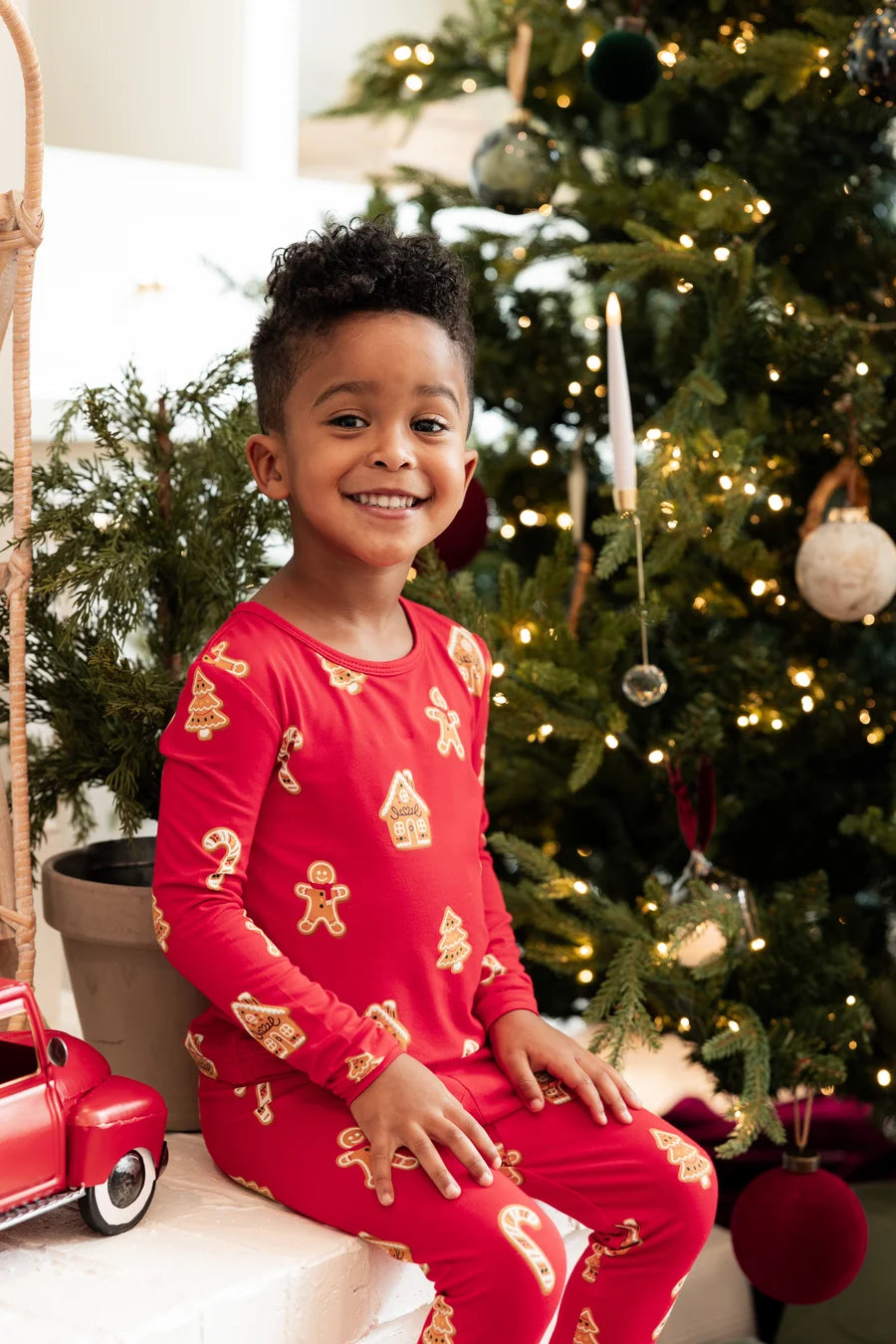 Kyte Baby Long Sleeve Pajamas (Gingerbread)