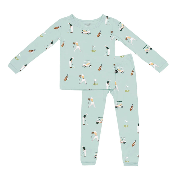 Kyte Baby Long Sleeve Pajamas (Golf)
