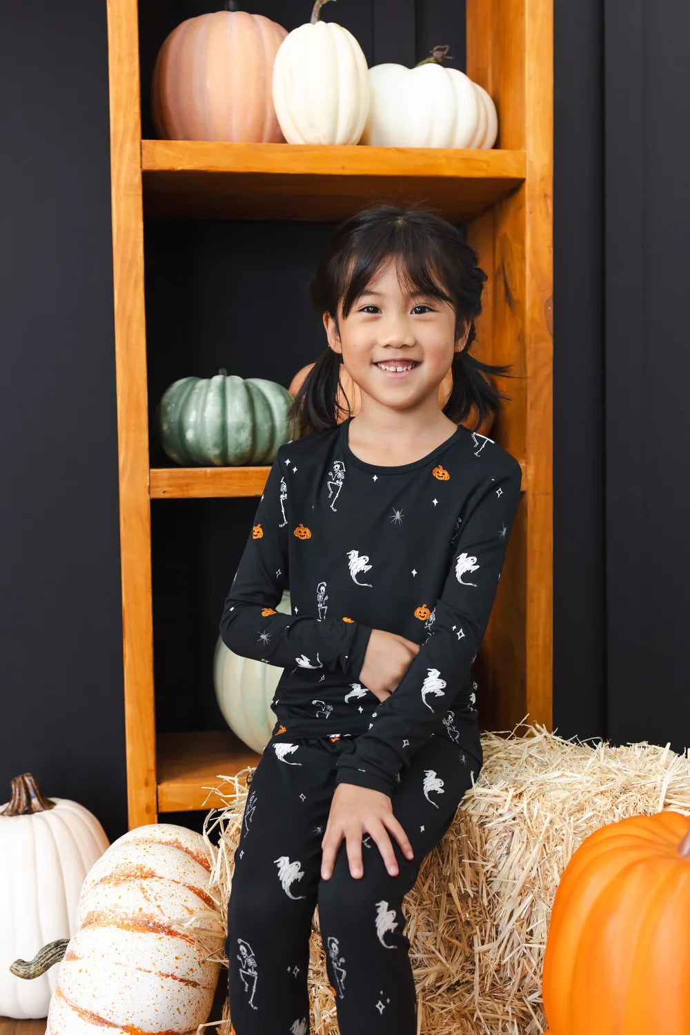 Kyte Baby Long Sleeve Pajamas (Halloween Friends)