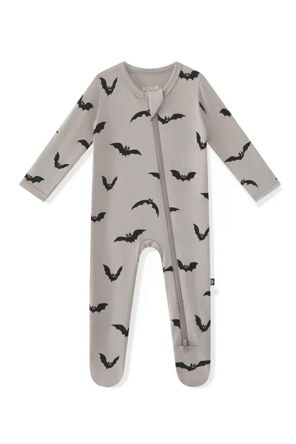 Kyte Baby Long Sleeve Zippered Footie (Bats)
