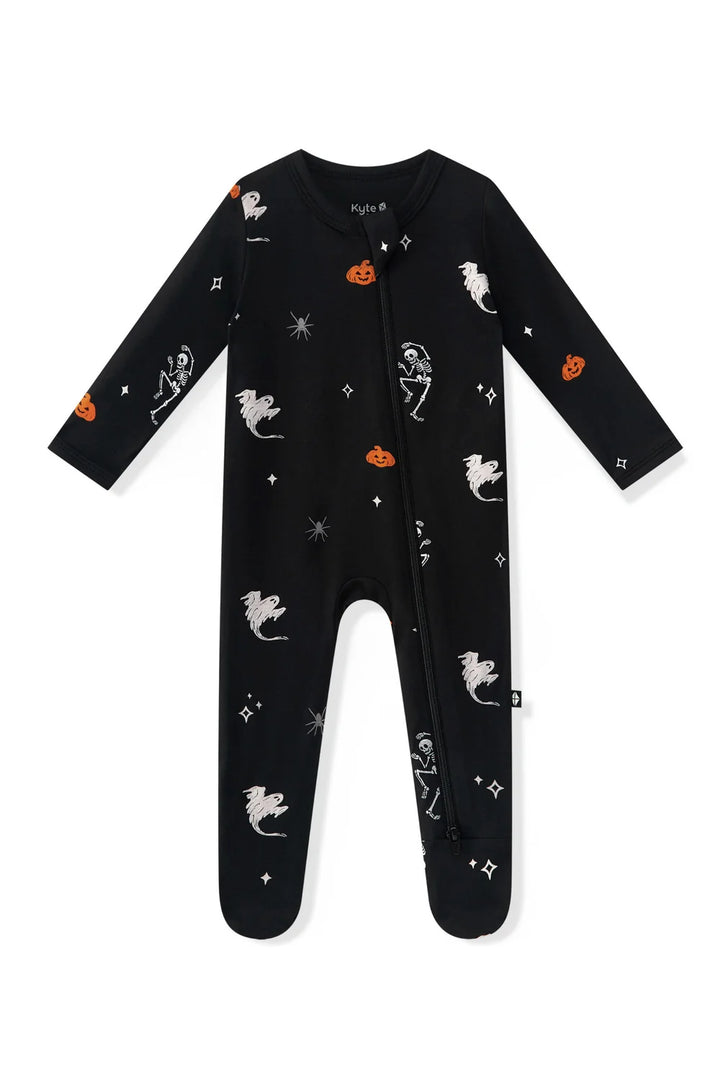 Kyte Baby Long Sleeve Zippered Footie (Halloween Friends)