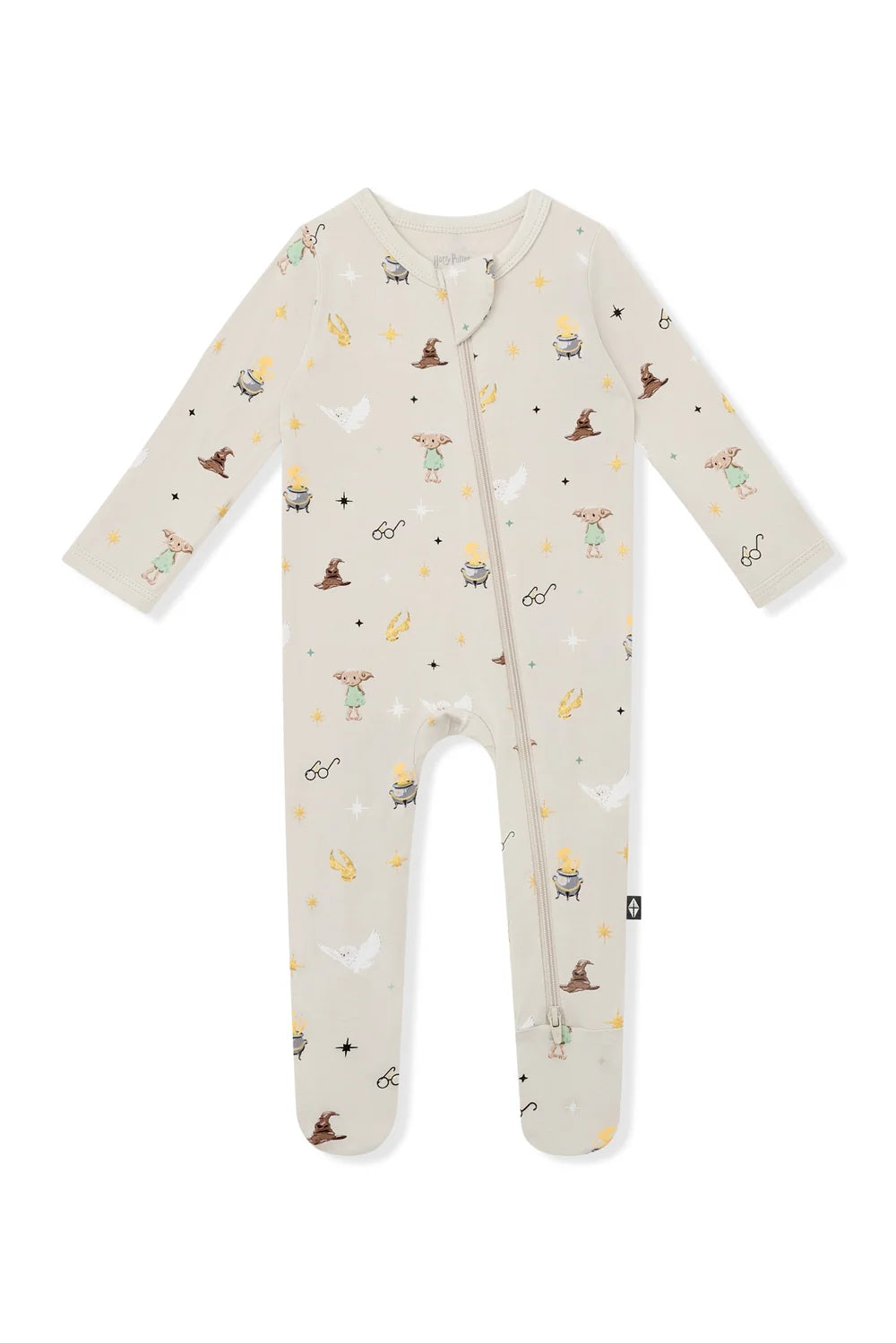 Kyte Baby Long Sleeve Zippered Footie (Starry Icon)
