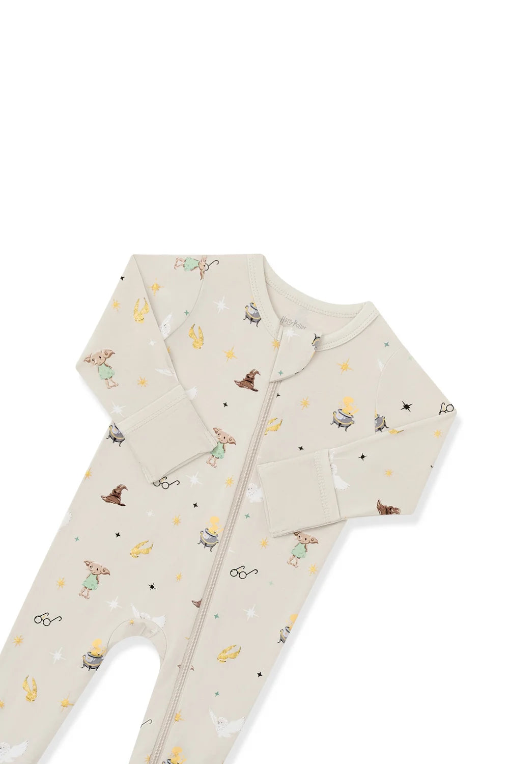 Kyte Baby Long Sleeve Zippered Footie (Starry Icon)