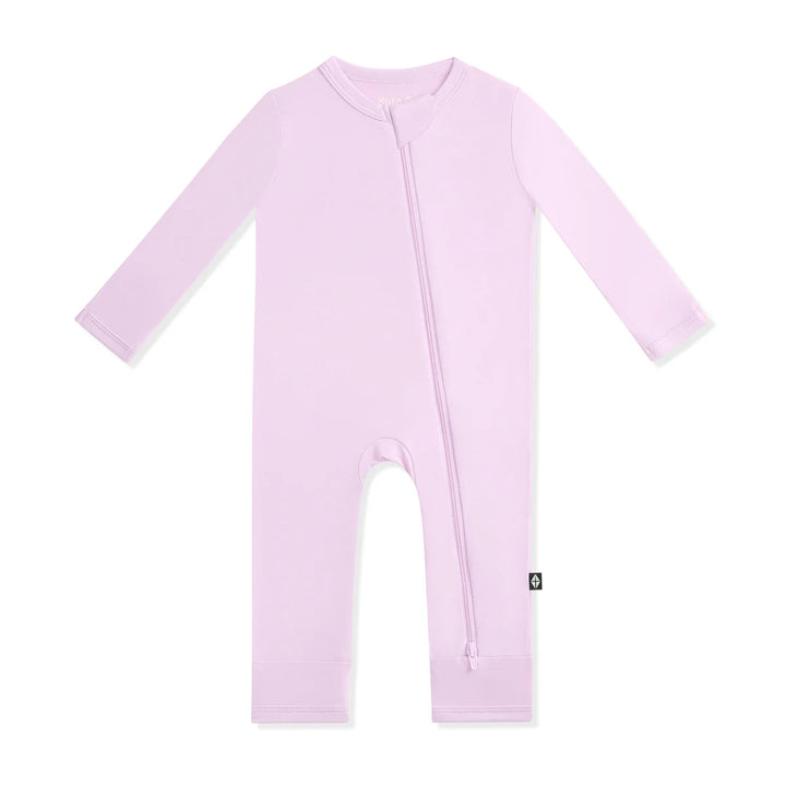 Kyte Baby Long Sleeve Zippered Romper (Thistle)