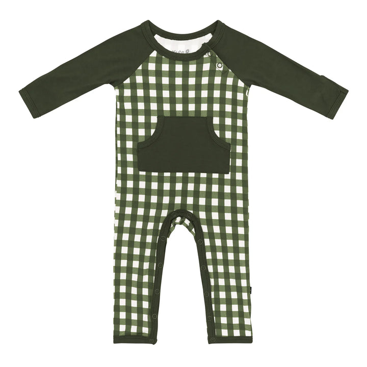 Kyte Baby Longall (Gingham Fir)