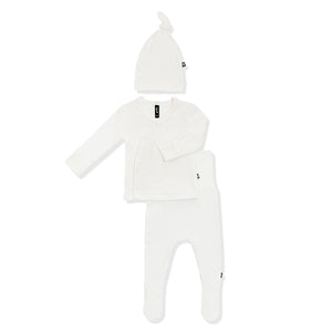 Kyte Baby Pointelle Take Me Home Set w/ Cap (Cloud)