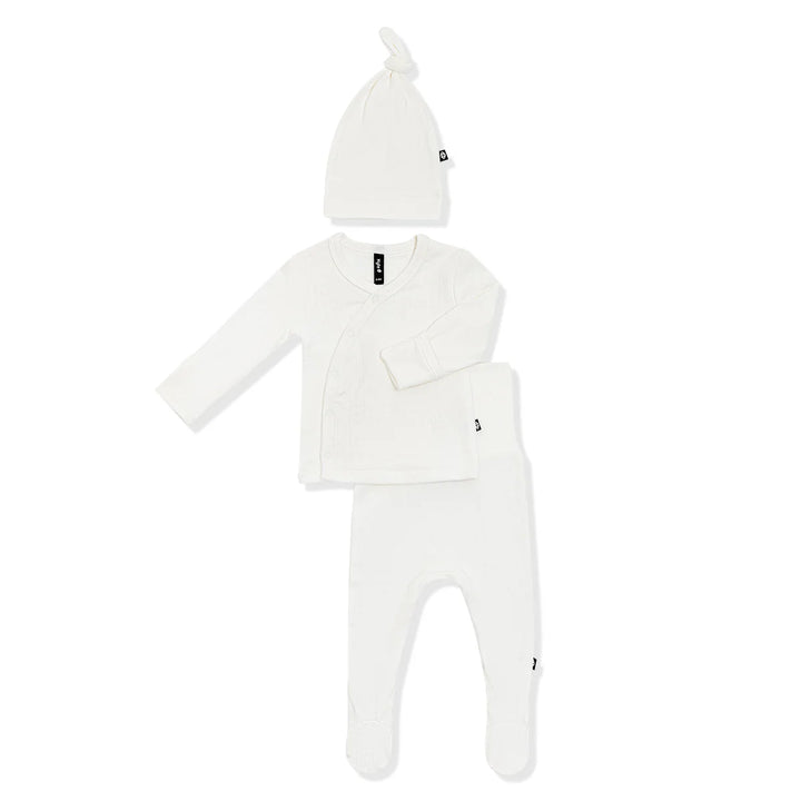 Kyte Baby Pointelle Take Me Home Set w/ Cap (Cloud)