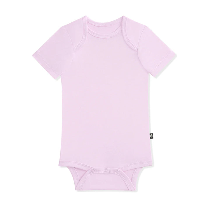 Kyte Baby Short Sleeve Bodysuit (Thistle)