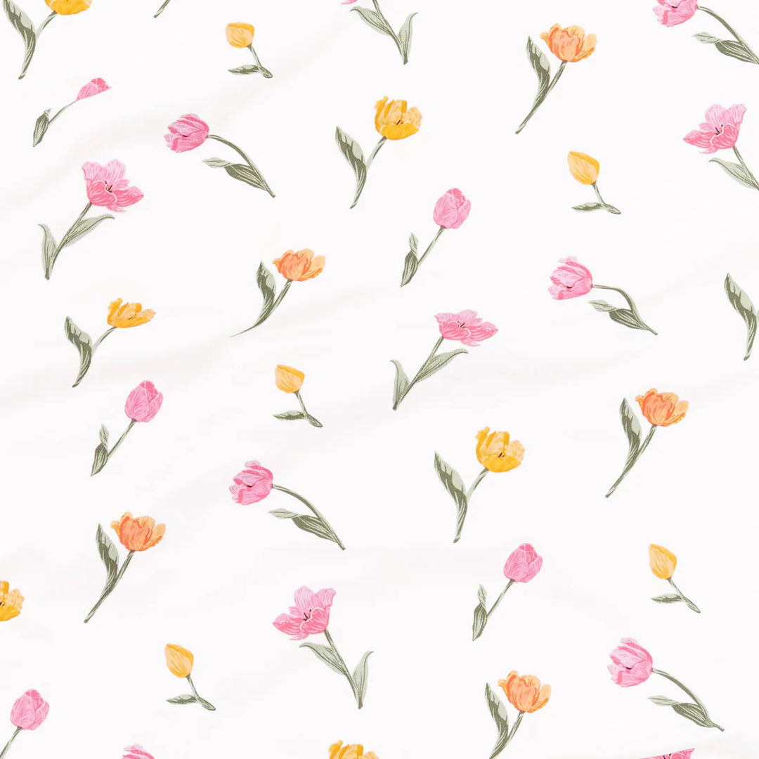 Kyte Baby Short Sleeve Bodysuit (Tulip)