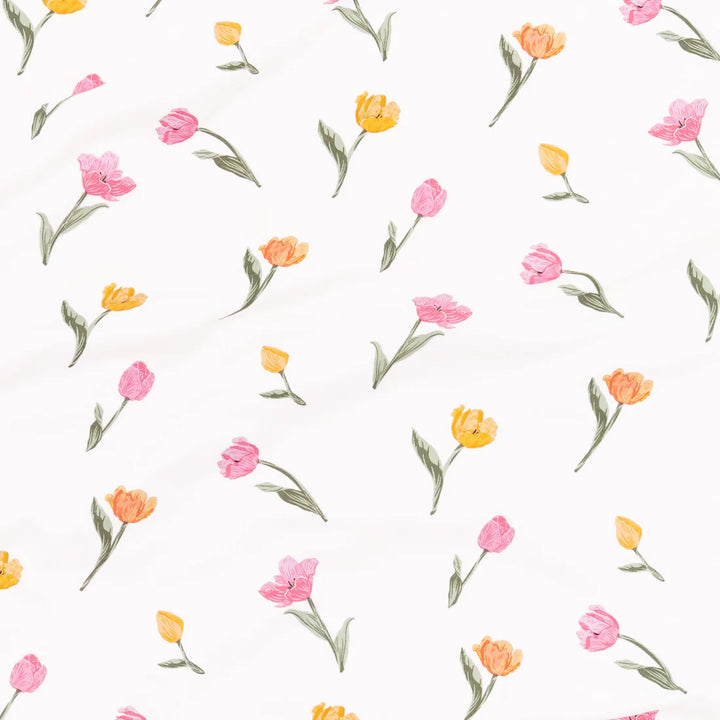 Kyte Baby Short Sleeve Bodysuit (Tulip)