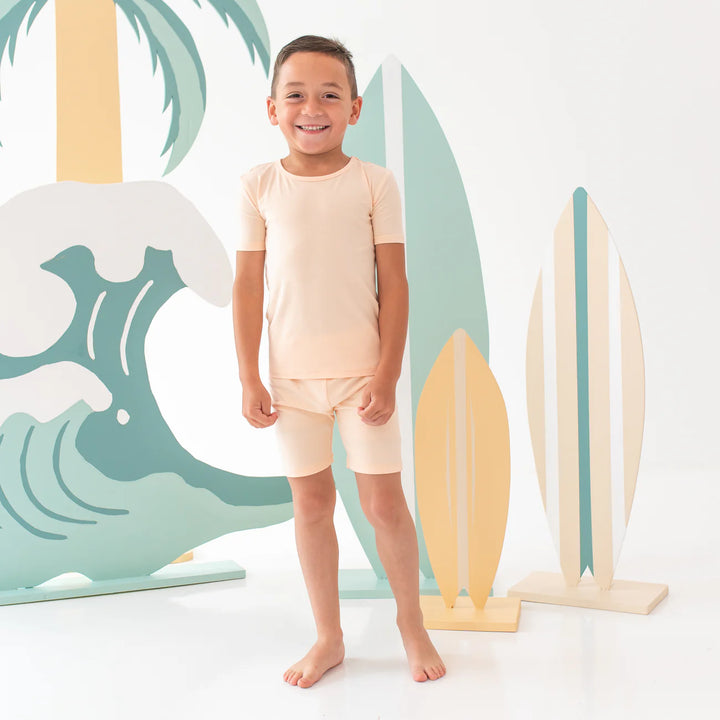 Kyte Baby Short Sleeve Pajamas (Canyon)