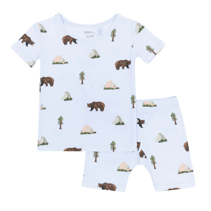 Kyte Baby Short Sleeve Pajamas (Yosemite)