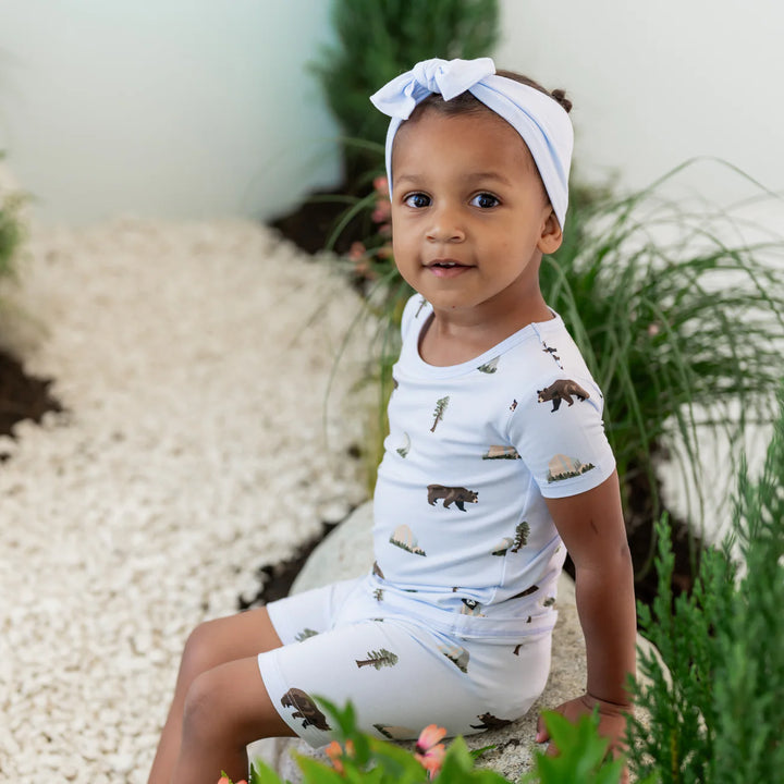 Kyte Baby Short Sleeve Pajamas (Yosemite)