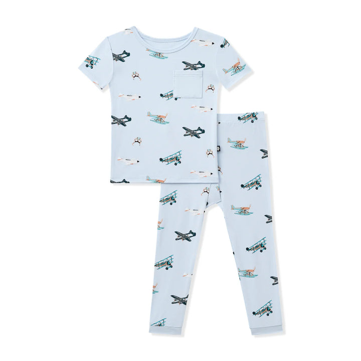 Kyte Baby Short Sleeve with Pants Pajamas (Take Off)
