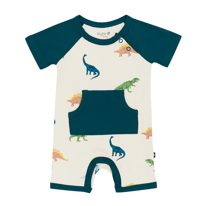 Kyte Baby Shortall (Ecru Roar)