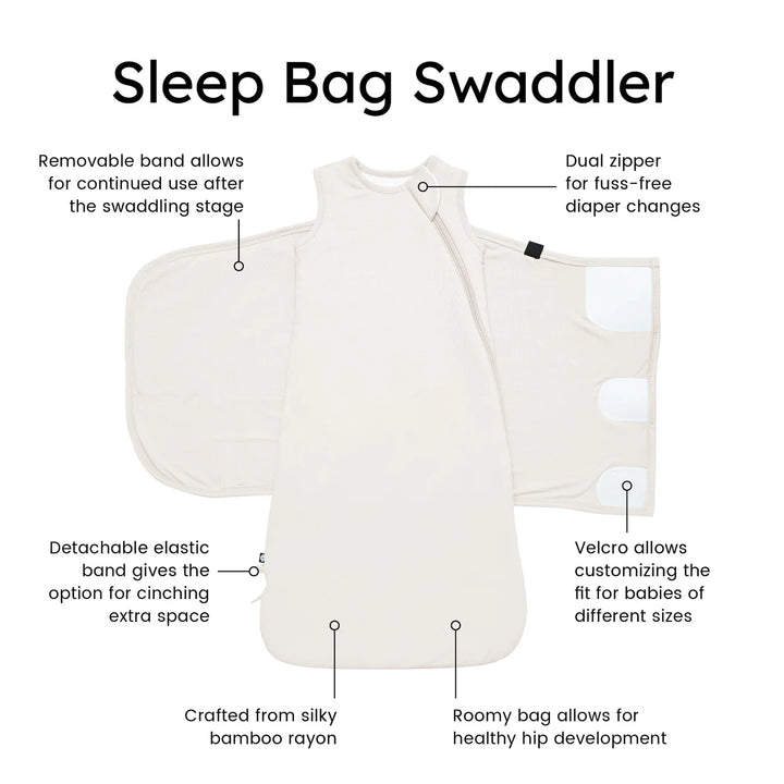 Kyte Baby Sleep Bag Swaddler (Oat)