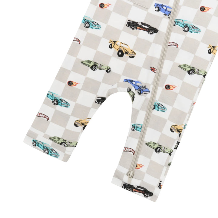 Kyte Baby Sleeveless Zippered Romper (Fast &amp; Fierce)