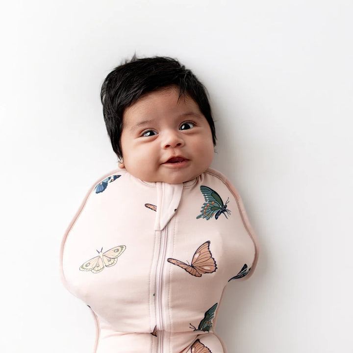 Kyte Baby Swaddle Bag 0.5 TOG (Blush Butterfly)