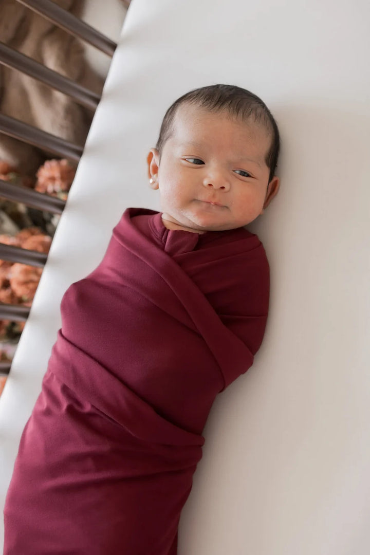 Kyte Baby Swaddle Blanket (Burgundy)