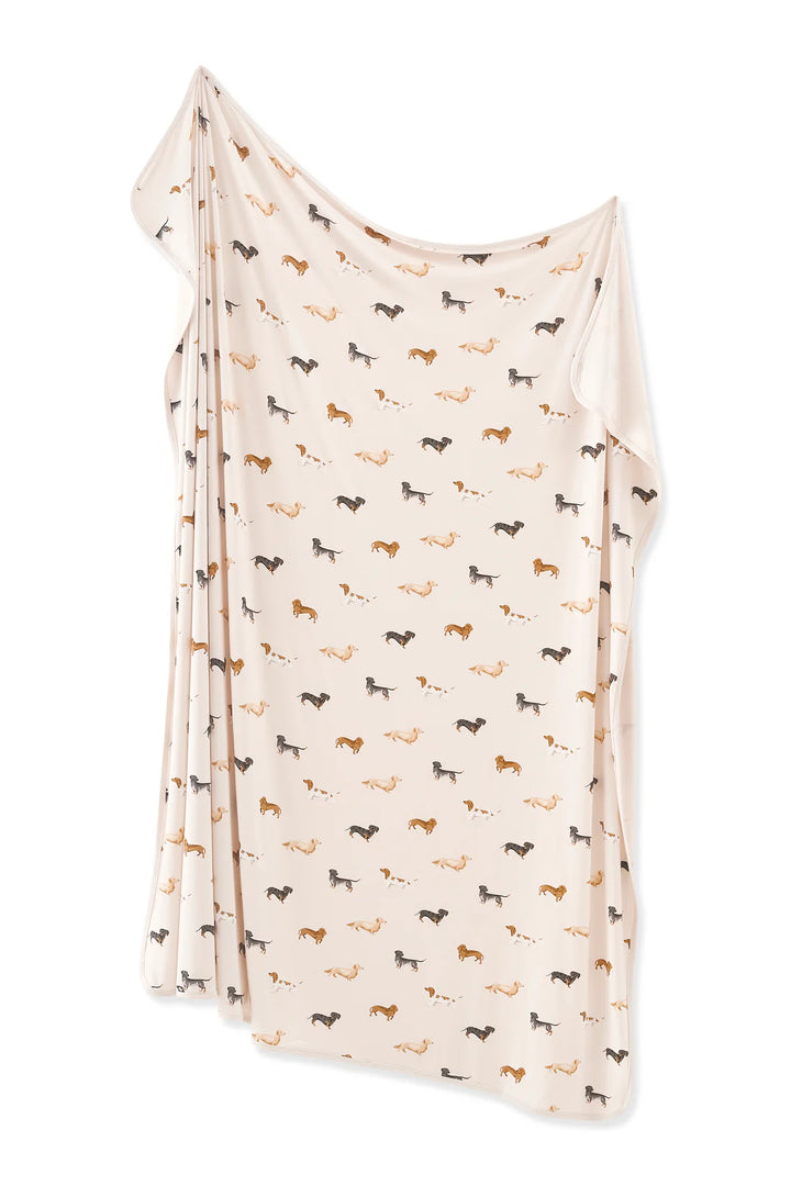 Kyte Baby Swaddle Blanket (Dachshund)