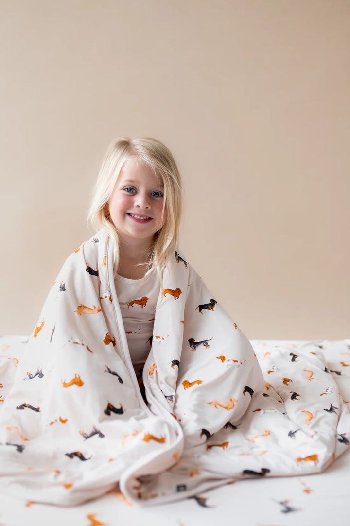 Kyte Baby Toddler Blanket 1 TOG (Dachshund)