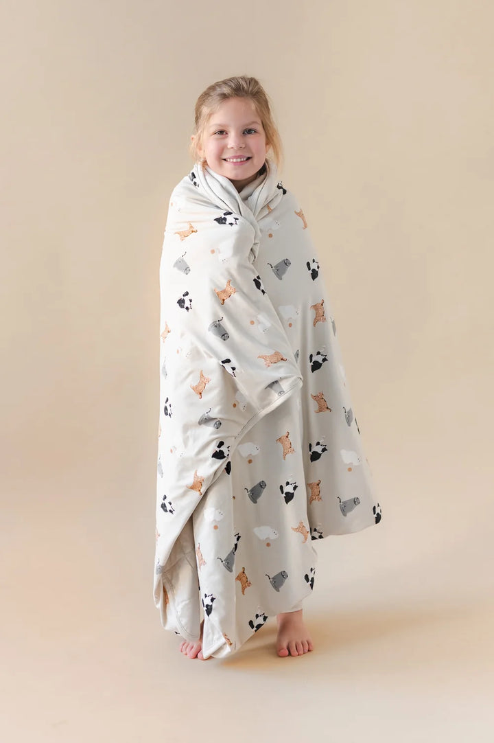 Kyte Baby Toddler Blanket 1 TOG (Fluffy Cat)