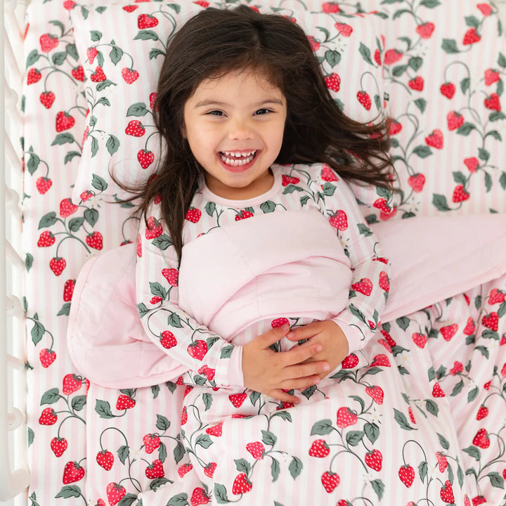 Kyte Baby Toddler Blanket 1 TOG (Strawberry Fields)