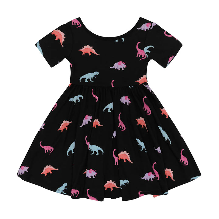Kyte Baby Twirl Dress (Midnight Roar)