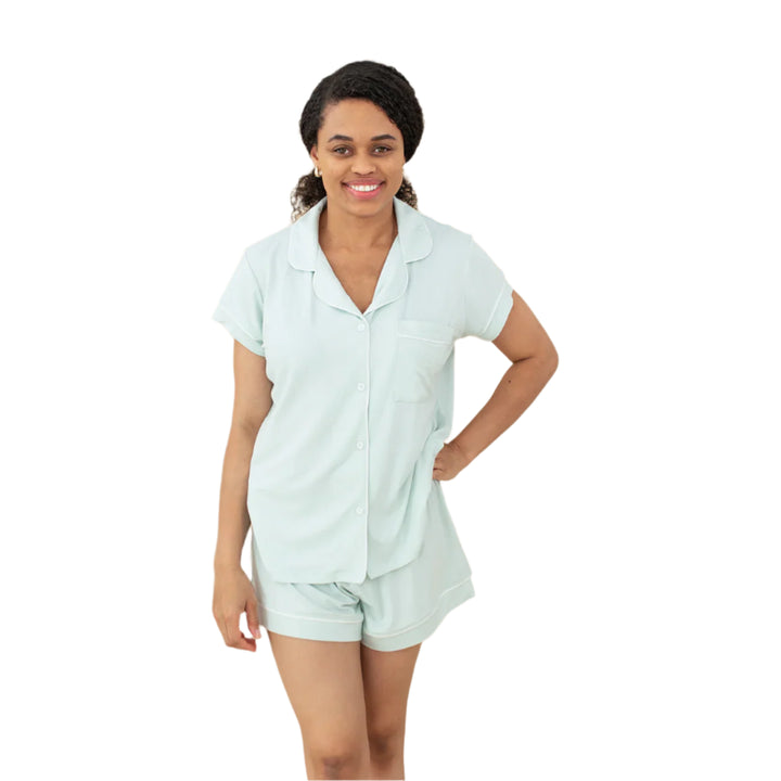 Kyte Baby Women's Short Sleeve Pajama Set (Dew)