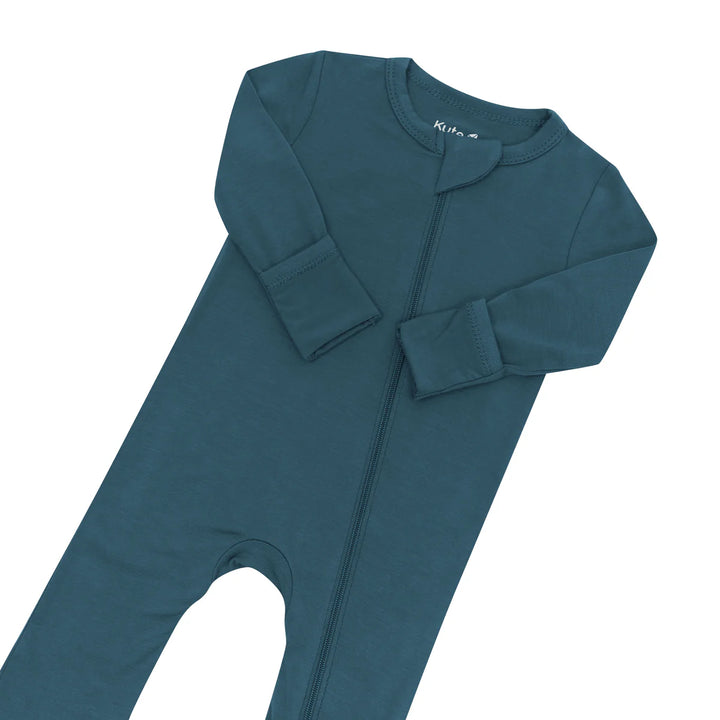 Kyte Baby Zippered Footie (Atlantic)