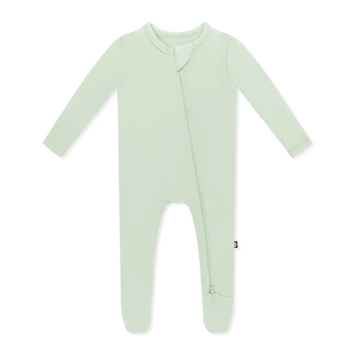 Kyte Baby Zippered Footie (Basil)