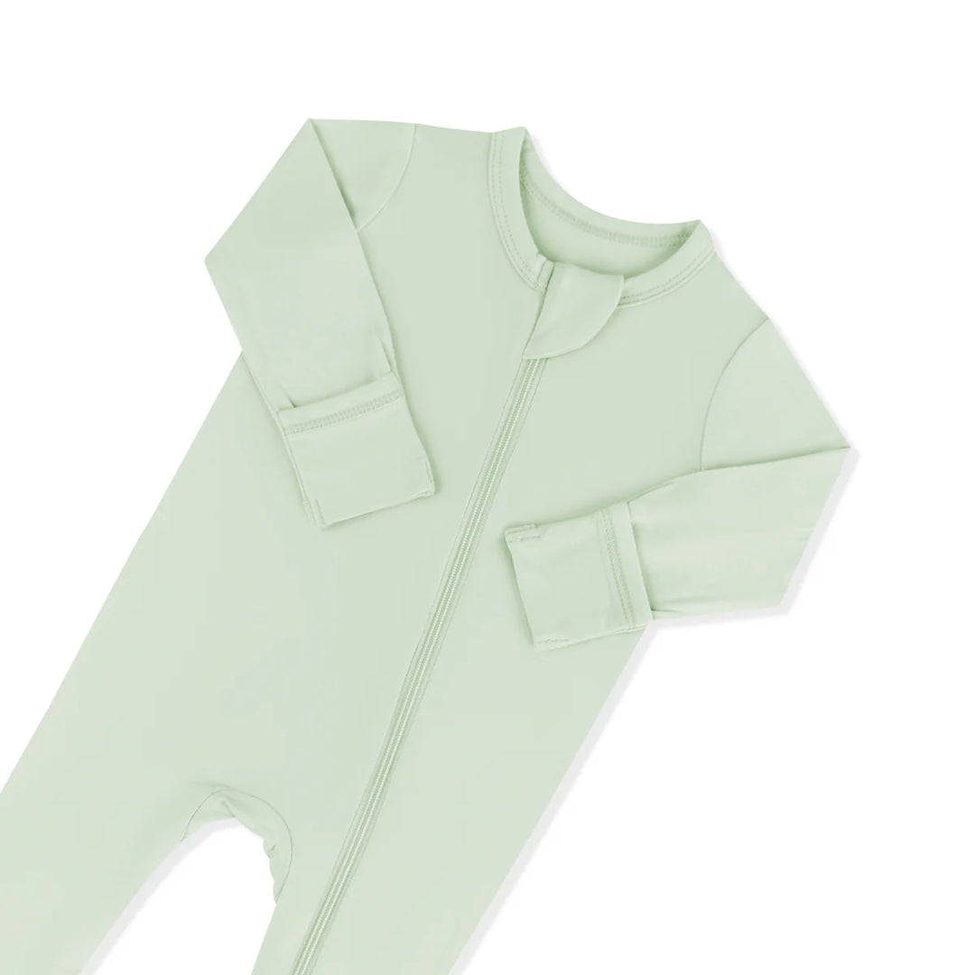 Kyte Baby Zippered Footie (Basil)