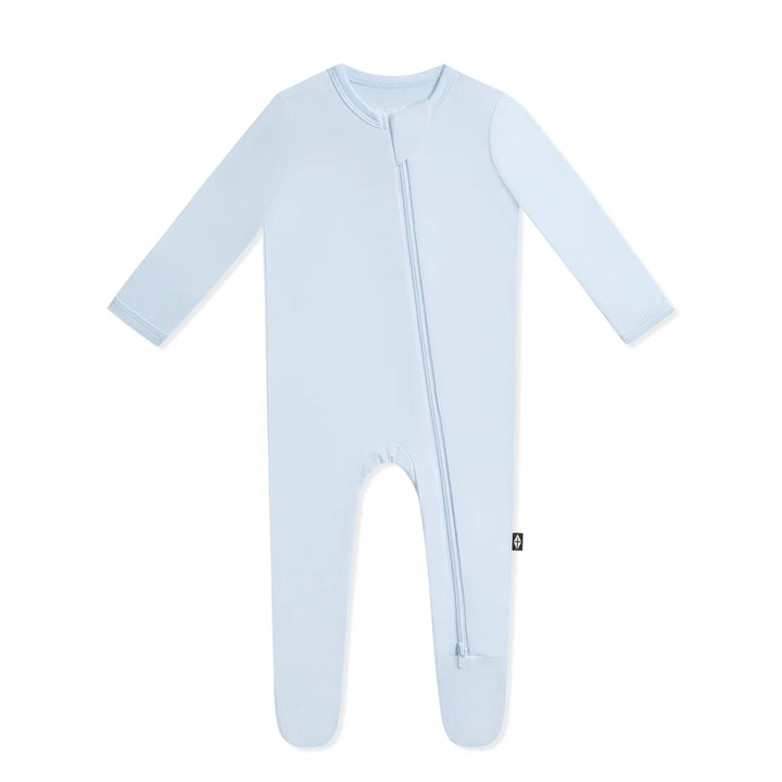 Kyte Baby Zippered Footie (Breeze)