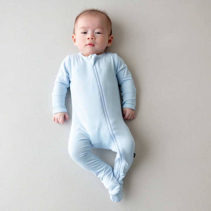 Kyte Baby Zippered Footie (Breeze)
