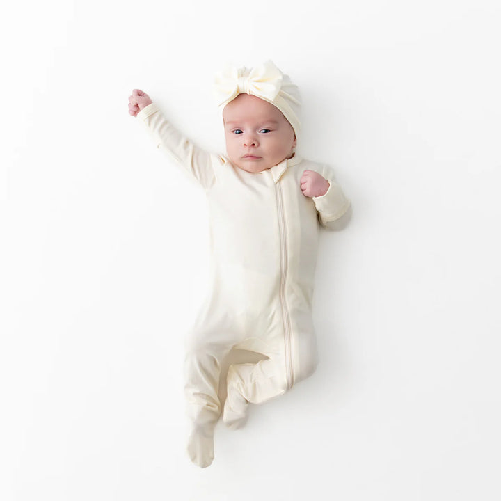 Kyte Baby Zippered Footie (Chamomile)