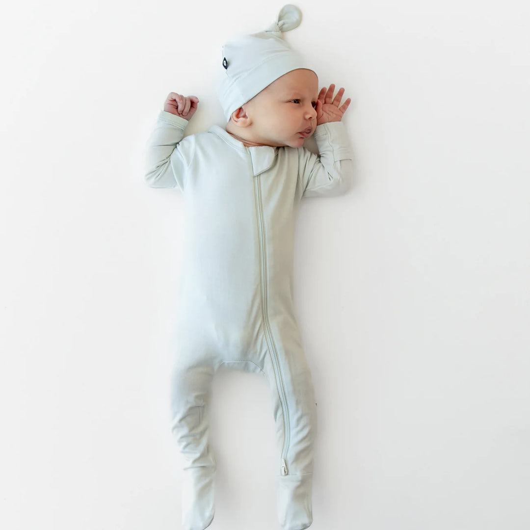 Kyte Baby Zippered Footie (Dew)