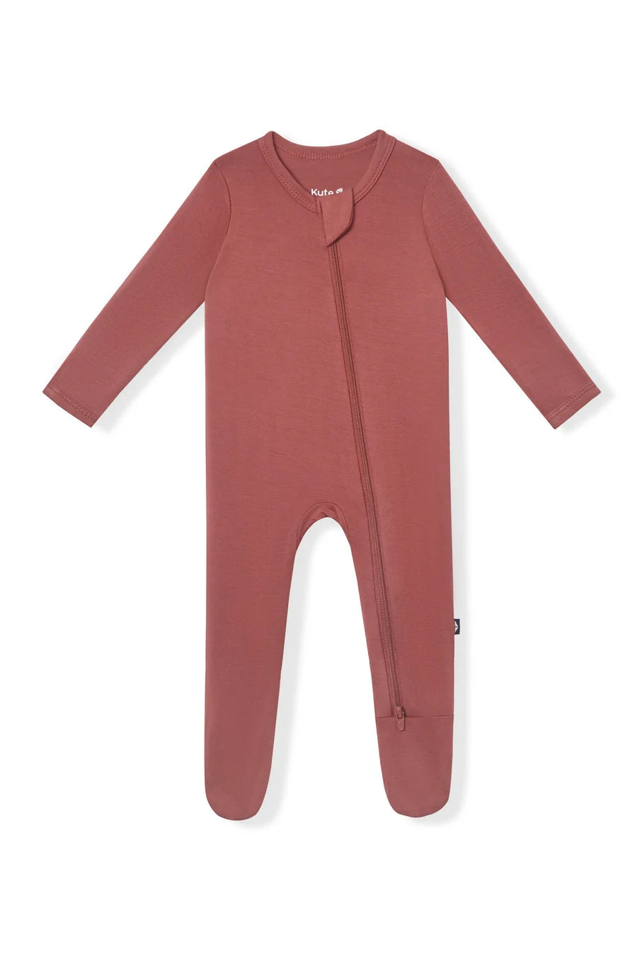 Kyte Baby Zippered Footie (Ember)