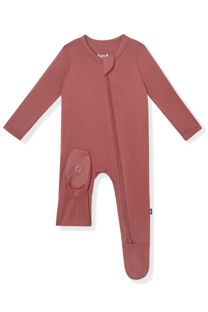 Kyte Baby Zippered Footie (Ember)