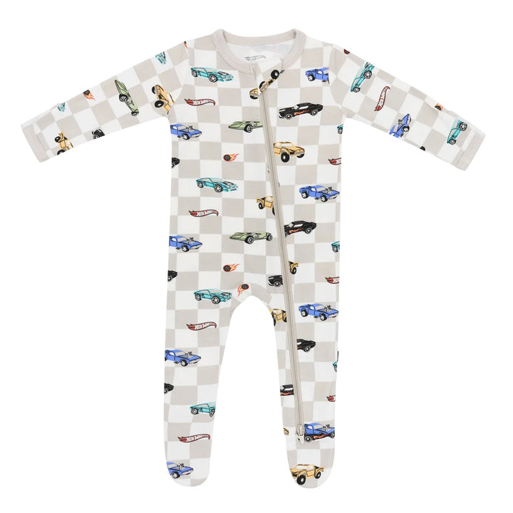 Kyte Baby Zippered Footie (Fast & Fierce)