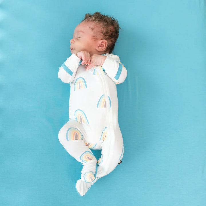 Kyte Baby Zippered Footie (Makai Rainbow)