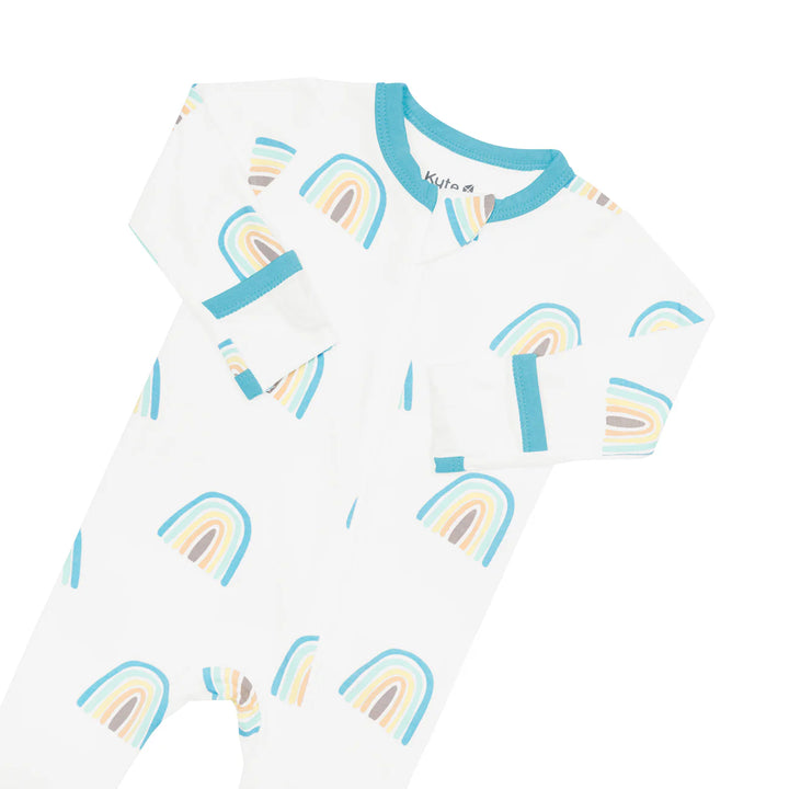 Kyte Baby Zippered Footie (Makai Rainbow)