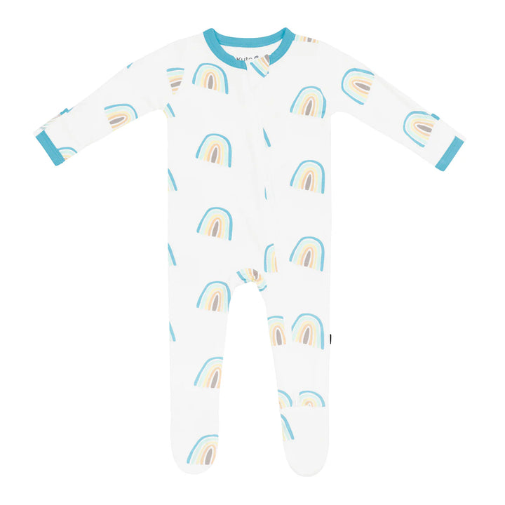 Kyte Baby Zippered Footie (Makai Rainbow)