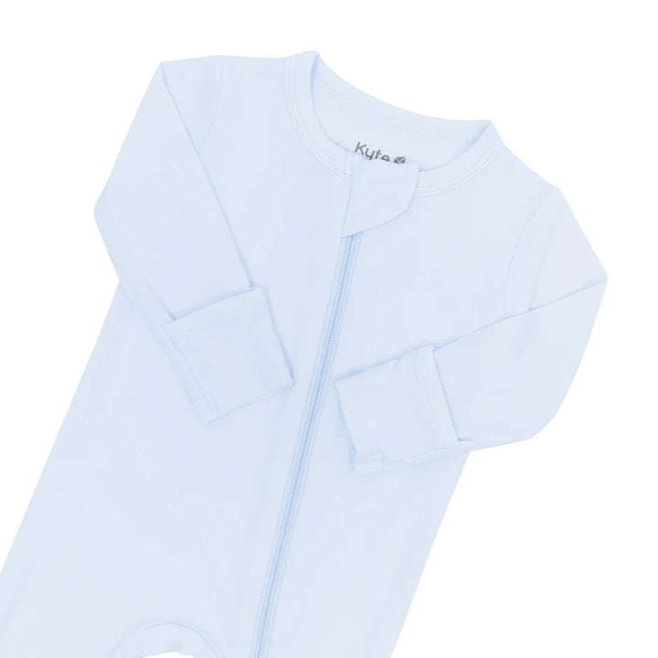 Kyte Baby Zippered Footie (Mist)