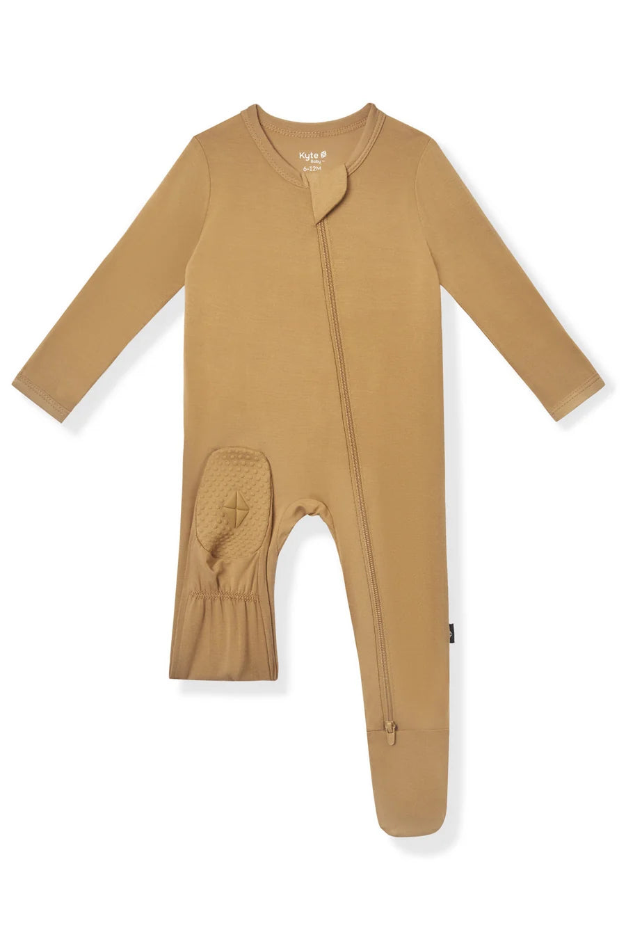 Kyte Baby Zippered Footie (Ochre)