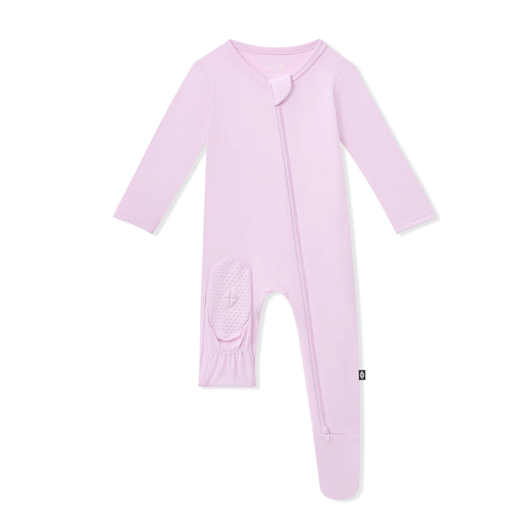 Kyte Baby Zippered Footie (Thistle)