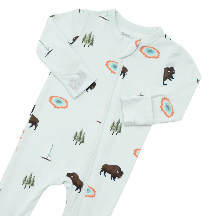 Kyte Baby Zippered Footie (Yellowstone)