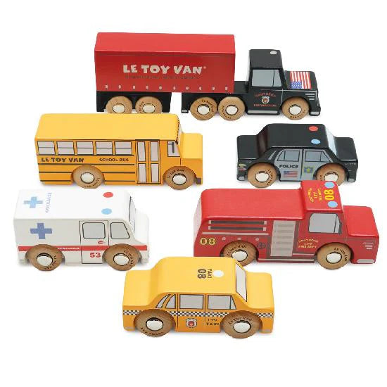 Le Toy New York Car Set