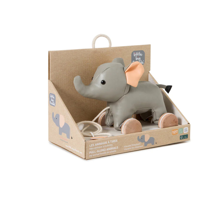 Little Big Friends Pull Along Friends (Vincent the Elephant)